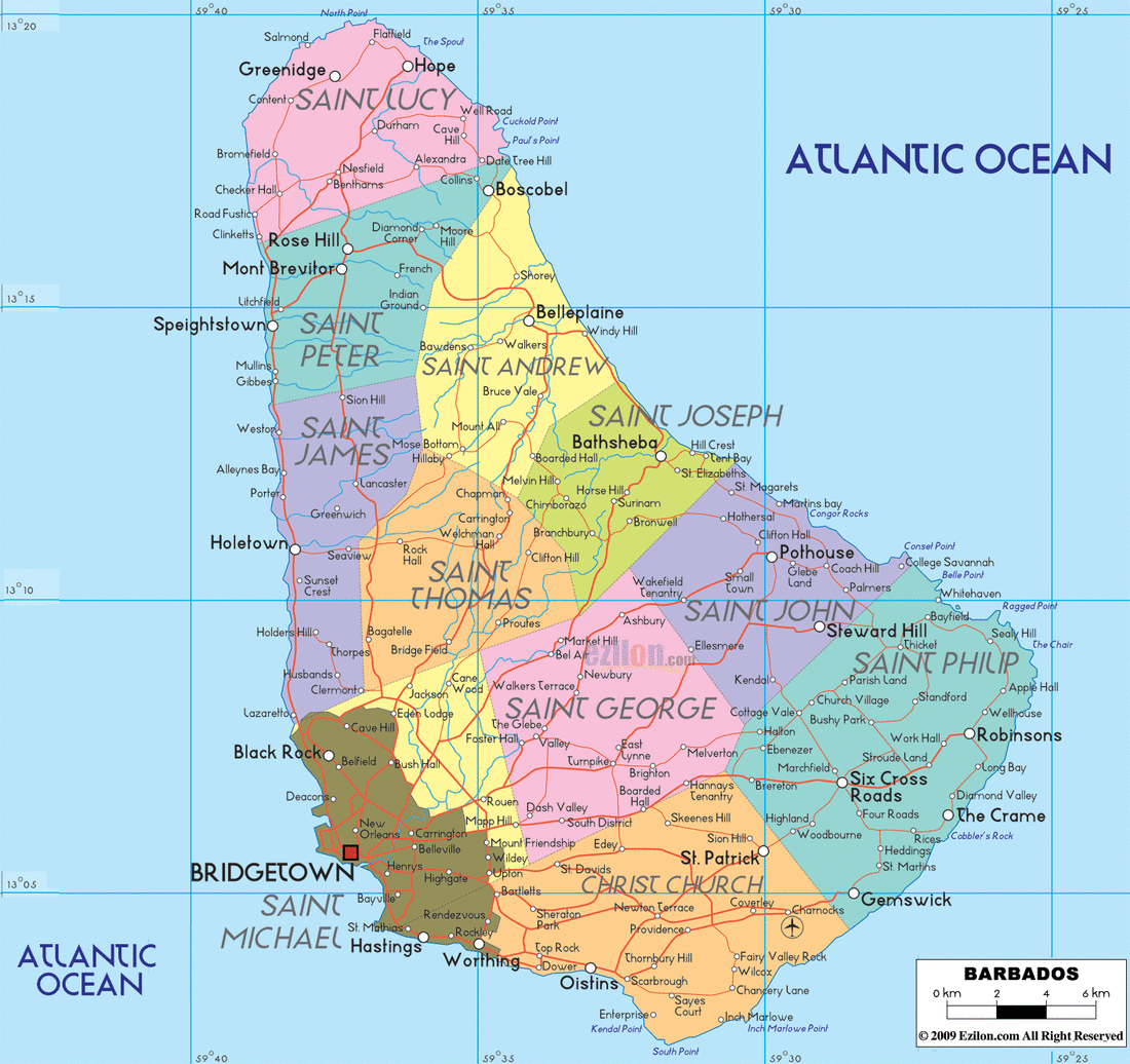 Barbados Ap Human Geography